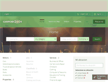 Tablet Screenshot of clasificados24h.com